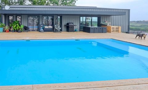 AUBIAC (à 15 mn d'AGEN) Maison d'architecte 229m2