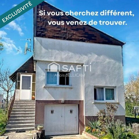 Superbe Maison Atypique de 83 m² sur 4 niveaux