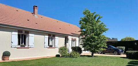 Maison de plain-pied 3 chambres, centre de CLERY