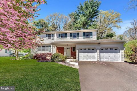 Welcome to this beautifully maintained four bedroom, two-and-a-half-bathroom colonial home located in the desirable University Heights development in Hamilton Township. Step inside to find a spacious and sun-filled living room featuring gleaming hard...