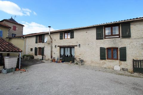 A four bedroom village house, fully renovated and move-in ready plus a three bedroom house (to refresh) with barn. Located in a pretty village in the north of the Charente and within a short distance of a number of market towns for local amenities. T...