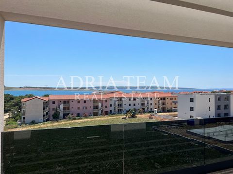 Apartment for sale with sea view, 200 m from the beach, Pag - Povljana, PROPERTY DESCRIPTION: S11 – 1st floor: 2 bedrooms, bathroom, hall, covered balcony; 2nd floor: kitchen, dining room, staircase, terrace - 108.11 m2 - THE SELLER IS A LEGAL PERSON...
