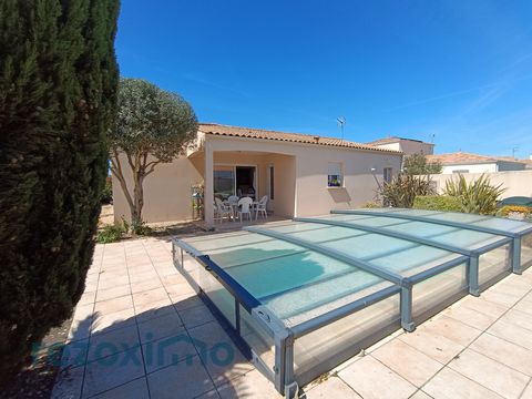 REZOXIMO offers you this very beautiful house in St Georges de Didonne (17110) entirely on one level of approximately 101 m2 built in 2008 in very good condition and without work in a sought-after residential area. This house to discover very quickly...
