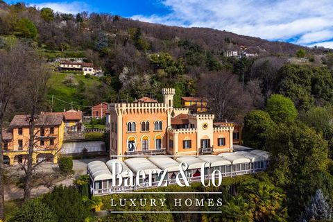 In Lesa, immersed in the picturesque landscape of Lake Maggiore, stands the majestic castle for sale dating back to the early 17th century, a true historical gem offering an unparalleled experience. With a total area of 1,100 square metres, this char...