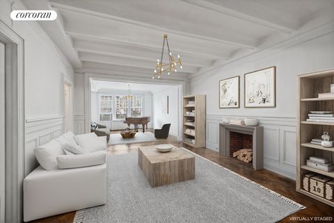 610 West End Avenue #7C New York NY 10024 This is a very rare opportunity to purchase at The Evanston, a full service cooperative built in 1911 on the upper west side of Manhattan. Look at the Floorplan. An enormous uninterrupted space of almost 60 f...