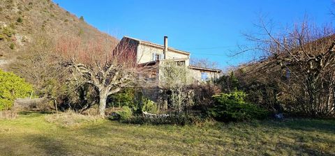 Ref414tv Region of GRIGNAN beautiful stone farmhouse of about 200M2 located in the middle of 12 hectares, 6 bedrooms with shower room and WC. An outbuilding of about 70M2 and a nice swimming pool. Ideal family home, gite or bed and breakfast.