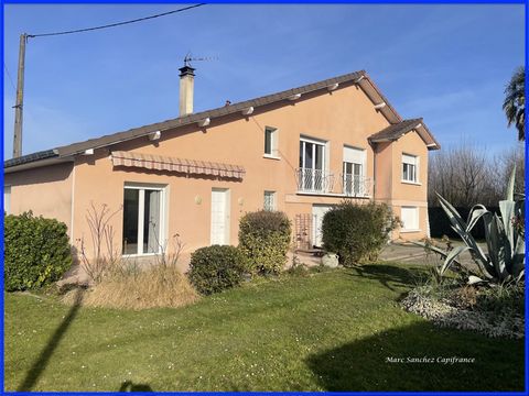 Dpt Pyrénées Atlantiques (64), à vendre Pontacq 64530 maison T6 de 150 m2 Terrain 1825 m2 avec garage et dependances