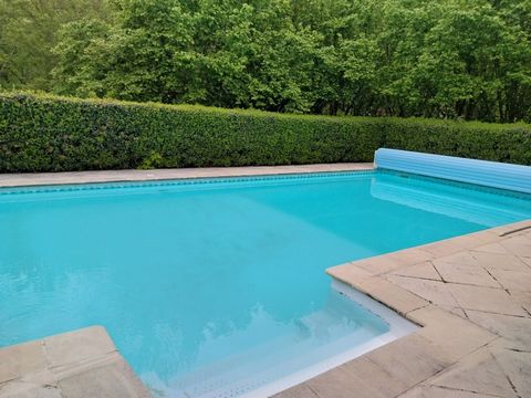 Dpt Puy de Dôme (63), à vendre CHATELGUYON grande maison avec piscine sur vaste terrain arboré
