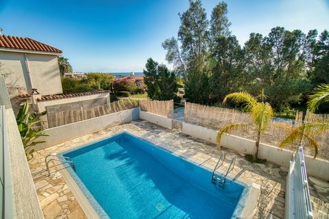 Amazing three-bedroom villa in Coral Bay. This villa is located in the heart of Coral Bay within walking distance from the most popular beach in Paphos, Coral Beach.