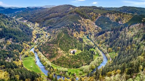Introducing Alsea River Ranch, a remarkable retreat offering a private riverfront haven surrounded by natural beauty. This 97-acre property boasts over a mile of river frontage and is perfectly situated at the road's end on a secluded knoll, featurin...
