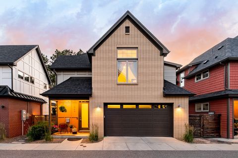 Situated in a private enclave of homes only steps from Harvard Gulch Park, this home was thoughtfully designed by Sprocket Design + Build, resulting in a smart and sophisticated layout paired with timeless finishes throughout. The main floor boasts h...