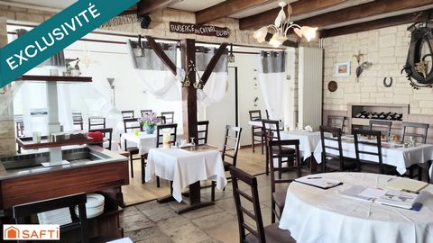 Belle opportunité : murs et fonds d'une auberge de charme avec restaurant, bar, terrasse et salle de banquet