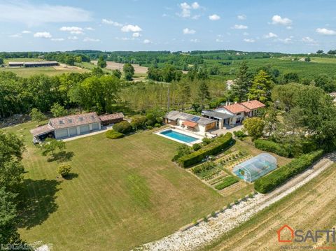 Propriété d'agrément au calme avec grand terrain