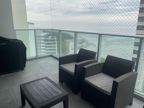 Beautiful apartment excellently located in Costa del Este - PH Lumiere, Tower 200 with sea view, recently built Spacious apartment of 210.30 square meters It has 3 bedrooms each with its own bathroom Half Guest Bathroom Dining Room and Private Den Co...