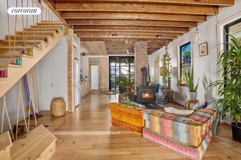 Surf, Sun & Soulful Design in the Heart of Rockaway! Welcome to the breathtaking Wabi Sabi Beach House - a rare coastal retreat just half a block from Rockaway's legendary surf beach and boardwalk. This exquisite home is tucked on a 25x100 ft lot wit...