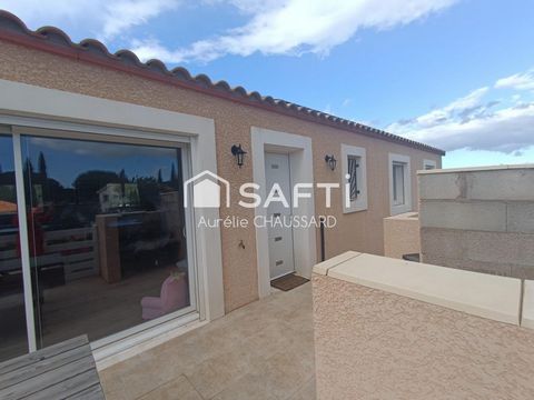 Maison neuve de 2024, 4 chambres, grand jardin piscinable
