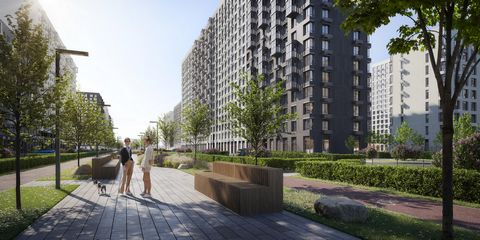 Предлагается 2-комнатная квартира комфорт-класса 49,5 кв.м в корпусе 1 на 3 этаже, в ЖК «Мытищи Парк» Квартира с чистовой отделкой. Доступность дополнительных опций уточняйте у застройщика. Планировкой предусмотрены: Прихожая - 8,97 м² Кухня - 12,86 ...