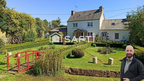 Jolie maison en pierres dans un cadre bucolique