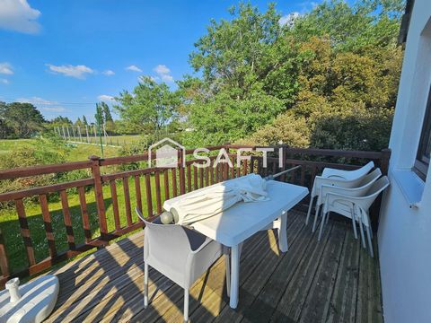 T3 duplex vendu meublé avec deux chambres