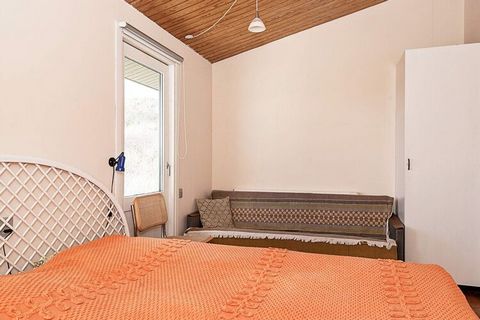 Holiday cottage located near the North Sea and the beach on a large dune plot in the lee of a high dune, overlooking the North Sea. There is also a panoramic view of the whole area and Ringkøbing Fjord. A great family house in a beautiful area, where...