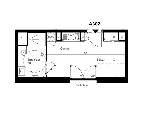 Côtes d'Armor - 22 190 PLERIN, Laure MEYNARD vous propose ce studio 20 m² au 3è étage. A quelques minutes de la mer, proche de l'hyper centre de St-Brieuc et de la nature pour habiter ou investir. 1 belle pièce de vie, 1 salle d'eau avec WC, placard ...