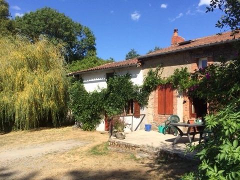 Character 3 bedroom cottage with countryside location and views. Renovated in 2009, offering modern accommodation including a very large master bedroom. Approximately 2,000 m² of land and assorted small outbuildings in tranquil surroundings on the ed...