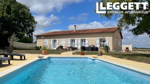 A23158SSA16 - Welcome to this charming house for sale on the outskirts of Longre in the Charente region of France. With its modern simple design and single-storey layout, it offers a comfortable living space for buyers looking for somewhere ready to ...