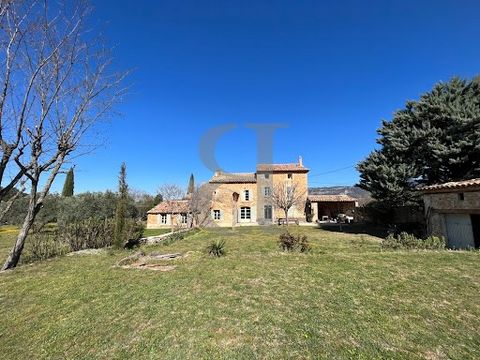 Authentic stone Mas for sale in Bédoin - Mont Ventoux Virtual tour available on our website. At the foot of the Giant of Provence and close to the village. Come and discover this authentic 334 sqm local stone Mas, with 10 bedrooms to welcome your fri...