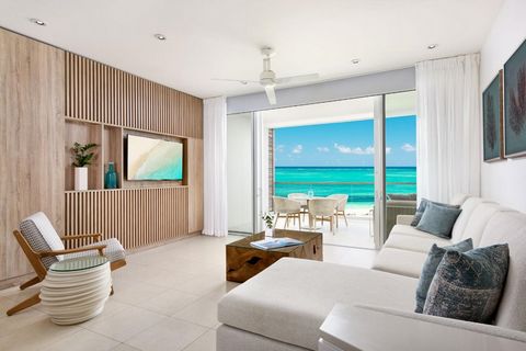 This exceptional, fourth level suite at Wymara Resort offers incredible vistas of the expansive resort beachfront on beautiful Grace Bay coupled with a sophisticated yet understated elegance in a contemporary design. The newly renovated suite is the ...