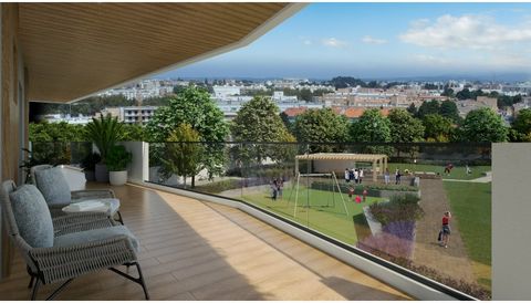 New 3 bedroom apartment with two balconies and 2 parking spaces, located in the residential building 'Senhora do Porto Residence', in Ramalde, Porto. Private gross area: 196.46m2 Useful area: 152.19m2 Interior with excellent finishes, highlighting th...