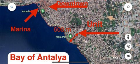 Antalya has over 600 km of pristine Mediterranean coast line making it hard to believe this city gets 10 + million visitors every year as visitors are dispersed through out the area. Resorts get their share of busy days   This 185 Sqm ( 1,940 Sqft) 3...