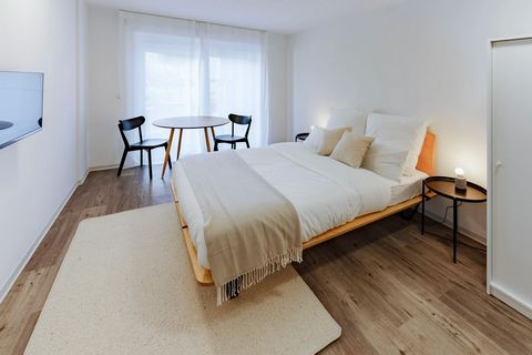 About the apartment Our private apartments come fully furnished with everything you need for a comfortable daily life, such as a bed with a premium mattress with bedsheets, pillows, and duvets, a large wardrobe, table, and chair for work with a lamp....