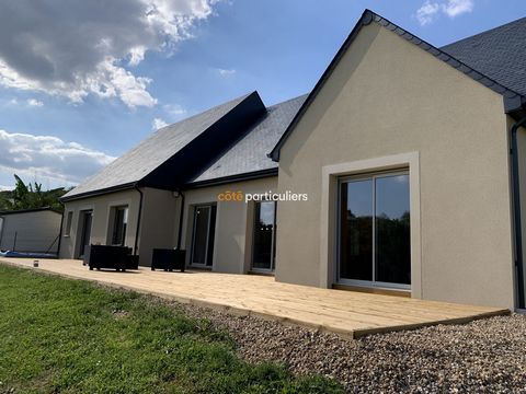 Pavillon de 2023 de 160 m2 de plain-pied situé en plein cœur de la Vallée du Loir. A 5 min de Trôo, magnifique village troglodytique parmi les plus jolis de France. Au calme dans une impasse, ce pavillon au volumes généreux, offre, dès l'entrée, une ...