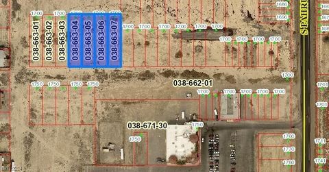 Possible 1.1 AC General Commercial in the Heart of town!! Prime location behind Terrible's Road House Casino!! All Utilities!! Power, water, sewer to the property!! High Traffic area! Build NOW!! OWNER WILL CARRY! Check Permissive Uses @ Nye county m...