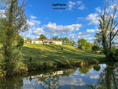 Maison à vendre 5 pièces MONSEGUR (47) Maison de 130m2 sur terrain de 7311m2
