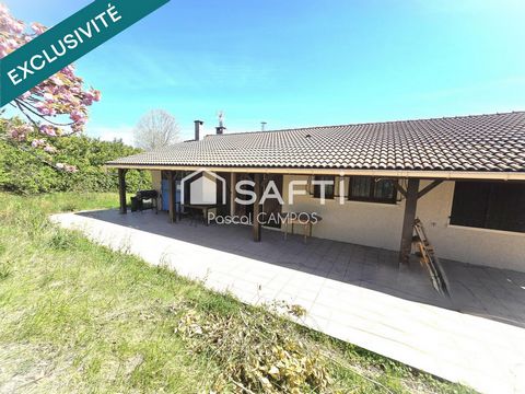Maison plein pied 89m² sur un terrain de 2202m²