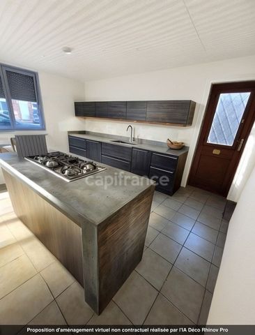 Charmante maison 3 pièces de environ 80 m² avec cour et cave - Aubigny-au-Bac