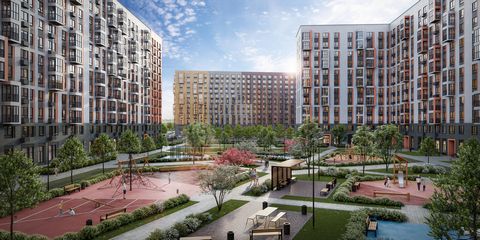Предлагается квартира студия комфорт-класса 21,7 кв.м в корпусе 1.2 на 2 этаже, в ЖК «Пятницкие Луга» Квартира без отделки. Доступность опции 