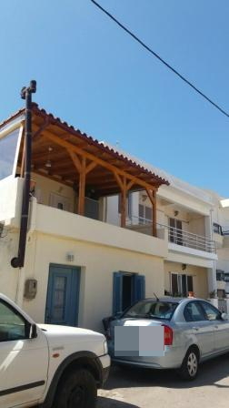 Palekastro Lovely traditional maisonette stone house in Palekastro. The house is fully furnished. On the ground floor which is 32m2 there is an open plan living area with kitchen and a shower room with W.C. An internal staircase leads to the upper fl...