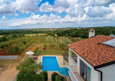 Location: Istarska županija, Višnjan, Višnjan. ISTRIA, VIŠNJAN - A villa with a panoramic view Višnjan is a picturesque and colorful town and municipality in the western part of Istria. The municipality of Višnjan has 56 settlements and is located in...