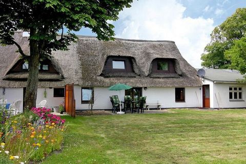 Cozy thatched house in the Stinteck neighborhood, a small community with a green beach away from the tourist crowds. The garden of 1,000 square meters offers not only peace and quiet for those seeking tranquility, but also enough space for the younge...