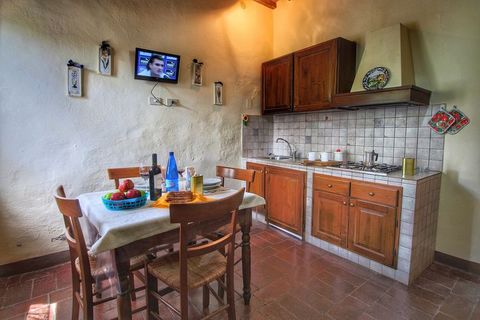 This splendid apartment in Colle di Val d'Elsa is ideal for a family or friends. It has a shared swimming pool for you to rejuvenate by swimming a few laps whenever you wish. The nearest grocery stores and restaurants along with the town centre are 3...