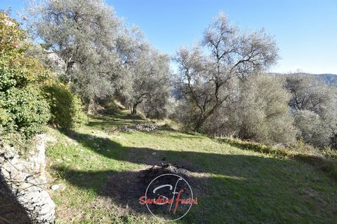 BONSON: (Near Gilette, Saint-Martin du Var and Carros) Near the village, on the ground floor of a stone house, housing with development work to be planned, with a surface area Carrez law of 58.18 m2 composed of an entrance hall, a kitchen, a living r...
