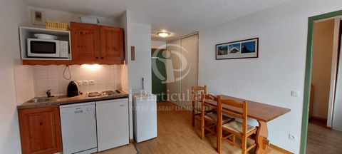 Exclusively at I-particuliers. Apartment of 24m2 composed of an entrance, a living room and equipped kitchenette, a closed bedroom, a bathroom and a toilet. Apartment located in high station at the Balcons du Soleil. Big advantage, this property is a...