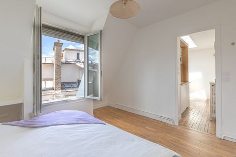 Dpt Paris (75), à vendre PARIS 16EME ARRONDISSEMENT appartement T2 de 17,61 m²
