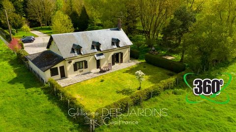 **Charmante maison de campagne en Normandie** Nichée au cur de la campagne normande, cette ravissante maison de charme offre un cadre paisible et verdoyant, idéal pour les amoureux de la nature. Au rez-de-chaussée, vous serez accueilli par un vaste s...