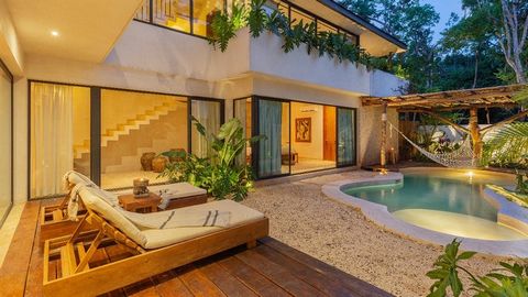 Luxury houses for sale in Aldea Zama Tulum. Independent 4 bedroom house with design and location and immediate delivery in LA PRIVADA TULUM a luxury community with 98 lots for single family homes. The landscaping of LA PRIVADA is focused on providing...