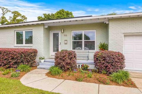 If you are looking for a bright and airy, move-in ready home, close to downtown, the airport, mall, PSC, restaurants, beaches, and more, this East Hill adjacent house is for you! Completely remodeled in 2018, enjoy the modern touches like quartz coun...