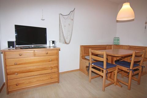 This inviting and very cozy holiday apartment on the 1st floor of a holiday home with 4 residential units is centrally located in the Petersdorf holiday complex. It has a living-dining room with balcony, 2 bedrooms, a new kitchen with dishwasher and ...