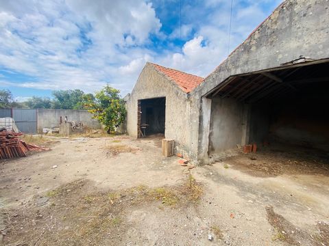 Modern aspect, old house and building plot near Caldas da Rainha. Total 950 sqm land. There are 2 articles: - Walled urban property with storage rooms, patio and well and a total area of 185m2 with 50m2 registered as storage rooms. - Adjacent rustic ...